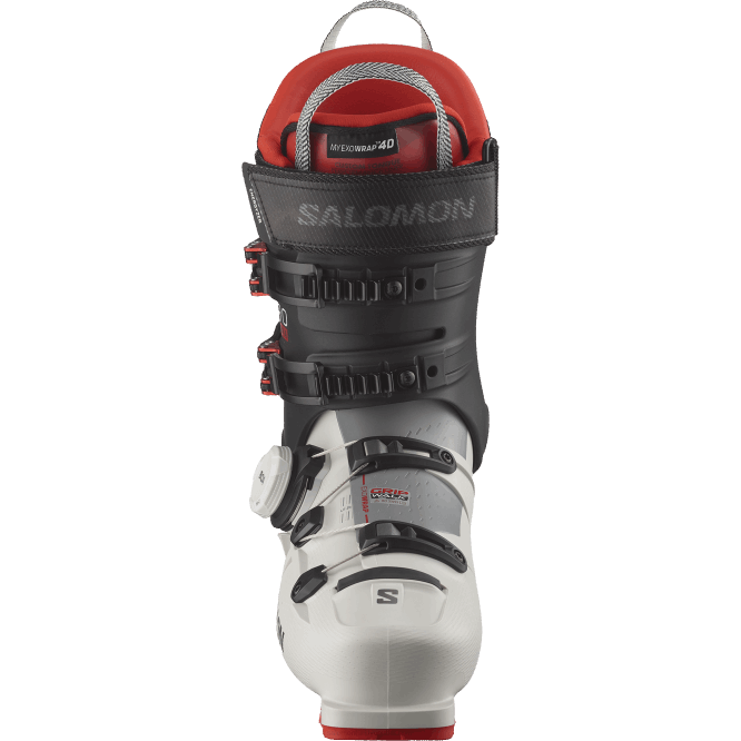 SalomonLF4H1238 erkek pist botu - s/pro supra boa 120 gri aurora/siyah/kırmızı