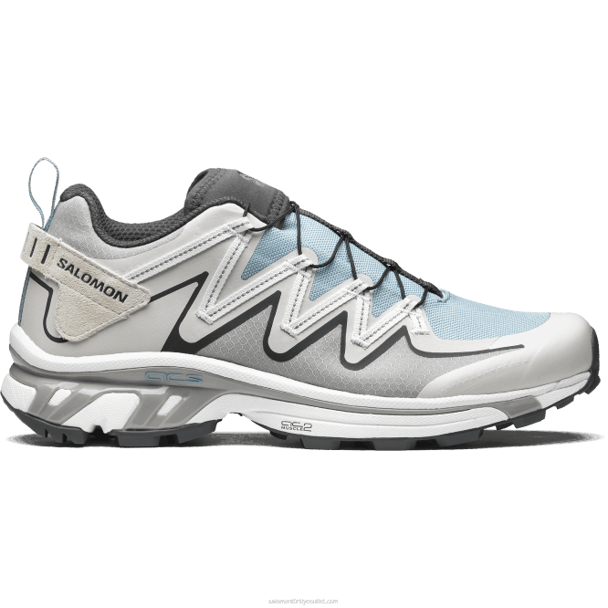 SalomonLF4H124 erkek spor ayakkabısı - xt-rush yardımcı programı ay taşı/beyaz/taş mavisi