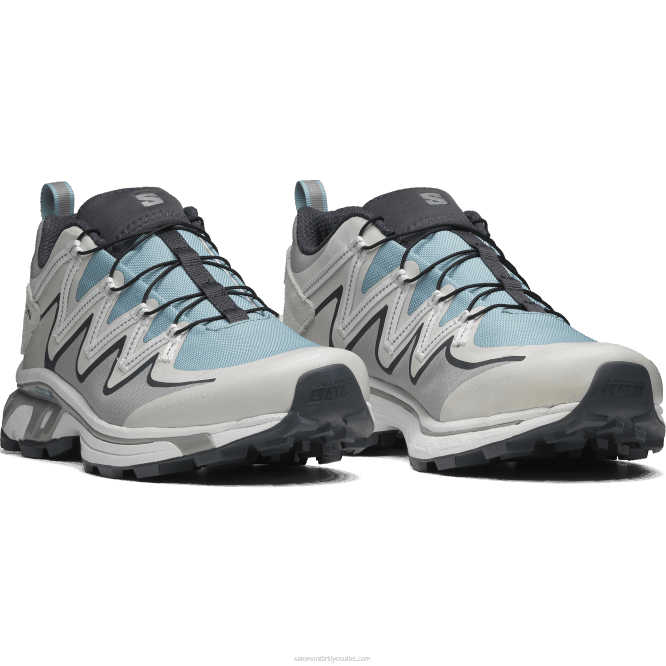 SalomonLF4H124 erkek spor ayakkabısı - xt-rush yardımcı programı ay taşı/beyaz/taş mavisi