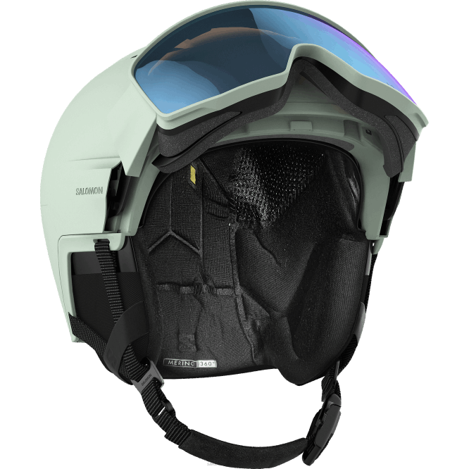 SalomonLF4H1272 erkek kaskı - driver prime sigma photo mips beyaz/yosun