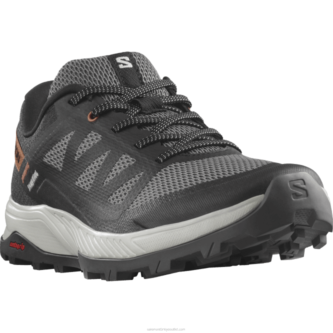 SalomonLF4H1280 kadın yürüyüş ayakkabısı - outrise erik yavru kedi/siyah/mercan altın