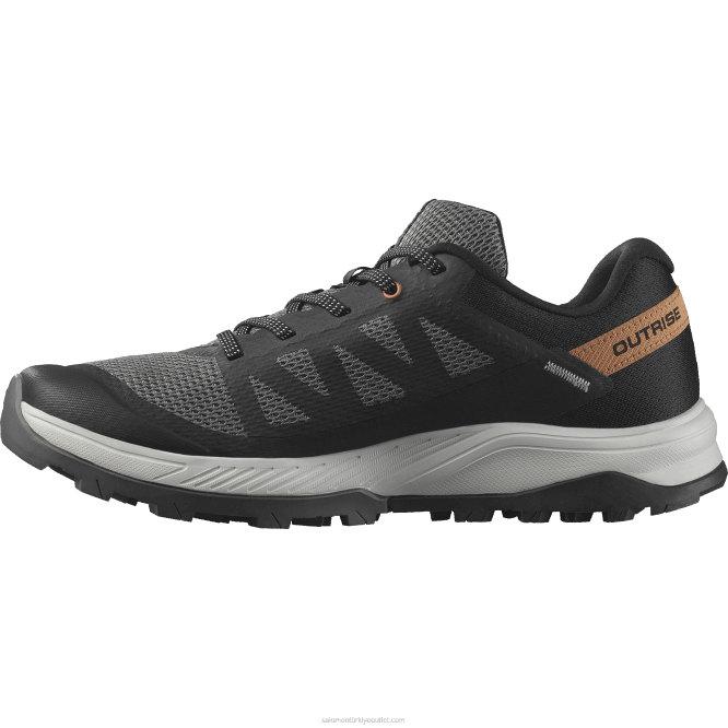 SalomonLF4H1280 kadın yürüyüş ayakkabısı - outrise erik yavru kedi/siyah/mercan altın