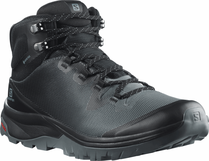 SalomonLF4H1283 kadın yürüyüş botları - vaya mid gore-tex fırtınalı hava/siyah/asker