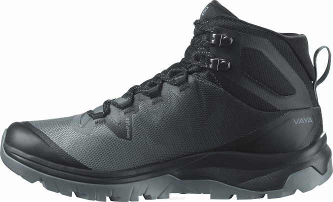 SalomonLF4H1283 kadın yürüyüş botları - vaya mid gore-tex fırtınalı hava/siyah/asker