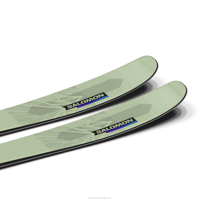 SalomonLF4H1286 kadın tüm dağ kayağı - qst lumen 98 beyaz yosun/alacakaranlık moru/siyah