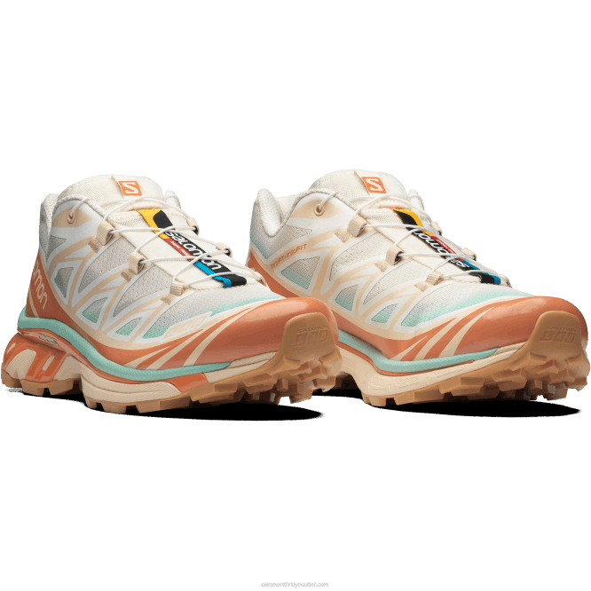 SalomonLF4H130 erkek spor ayakkabı - xt-6 skyline vanilyalı buz/yucca/güneşte pişmiş