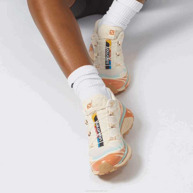 SalomonLF4H130 erkek spor ayakkabı - xt-6 skyline vanilyalı buz/yucca/güneşte pişmiş