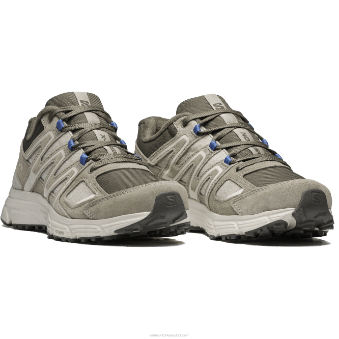 SalomonLF4H132 erkek spor ayakkabı - xmn-4 kış maceraları vintage haki/tüy grisi/büyük kahverengi