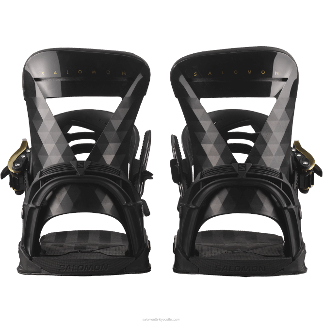 SalomonLF4H1325 kadın snowboard bağlamaları - serap siyah