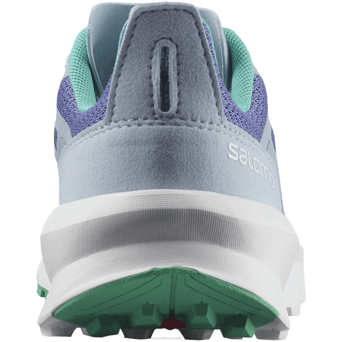 SalomonLF4H1348 junior - çocuk ayakkabıları - devriye kadife sabah/zen mavisi/nane yaprağı