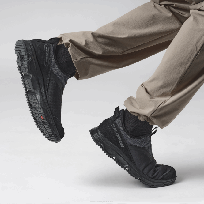 SalomonLF4H135 erkek spor ayakkabı - rx snug siyah/mıknatıs