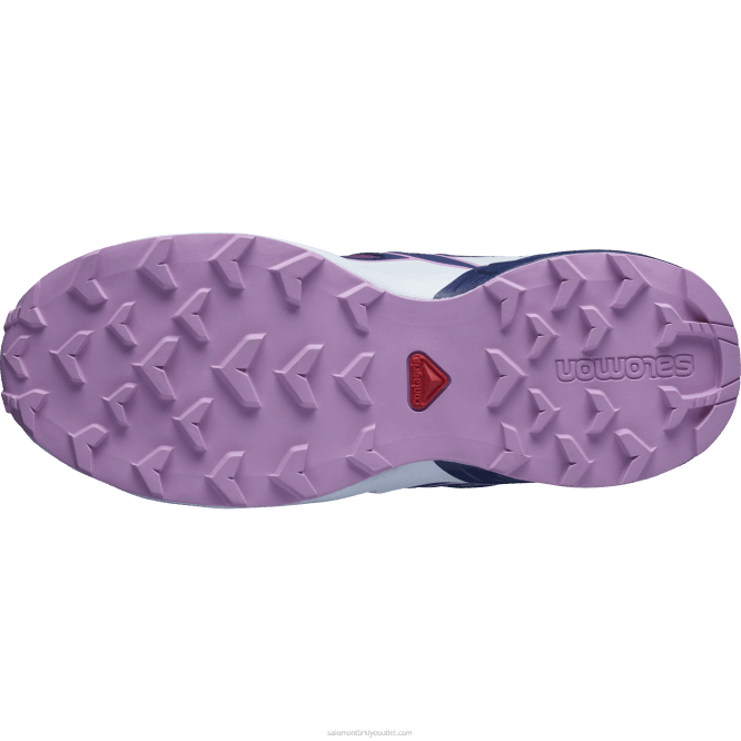 SalomonLF4H1355 junior - çocuk ayakkabıları - speedcross erik caspia/akşam mavisi/orkide