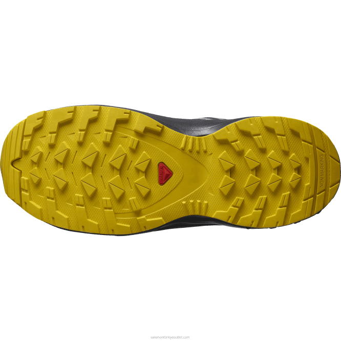 SalomonLF4H1362 junior - çocuk ayakkabısı - xa pro v8 clima su geçirmez zeytin gecesi/siyah/kükürt