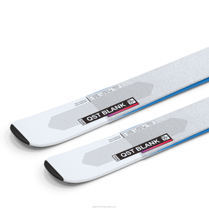 SalomonLF4H1366 junior - çocuk serbest kayakları - qst boş takım illüzyon mavisi/kırmızı/süreç mavisi