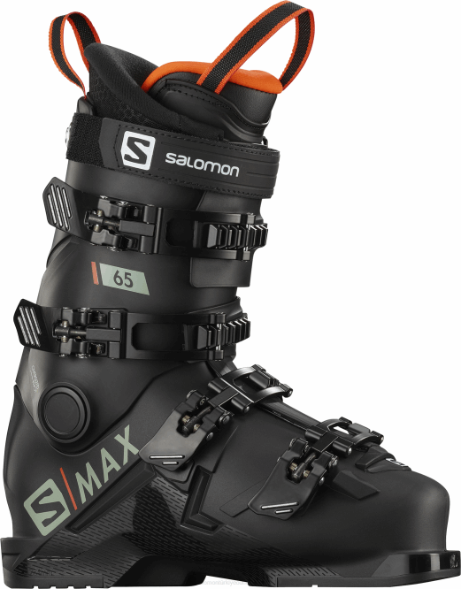 SalomonLF4H1370 junior - çocuk pist botları - s/max 65 siyah kırmızı