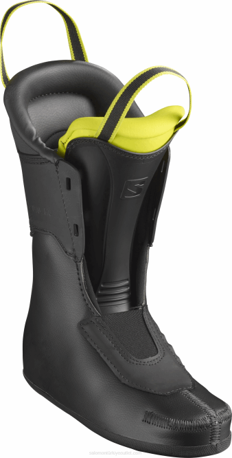 SalomonLF4H1374 junior - çocuk yarış botları - s/race 70 ırk mavisi/asit yeşili/siyah