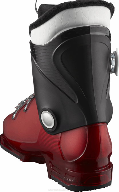 SalomonLF4H1377 junior - çocuk pist botları - t3 rt siyah/kırmızı/beyaz