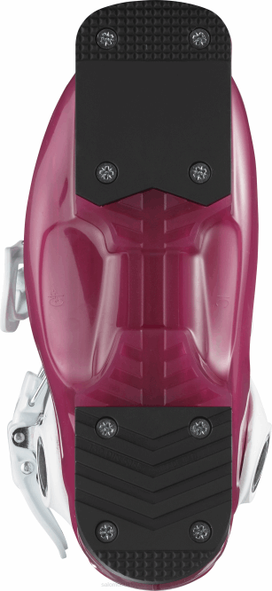 SalomonLF4H1380 junior - çocuk pist botları - t2 rt girly gül menekşe yarı saydam/beyaz