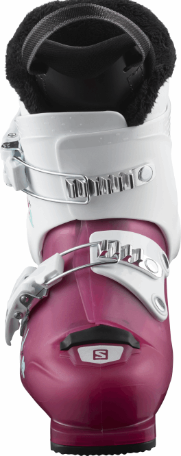 SalomonLF4H1380 junior - çocuk pist botları - t2 rt girly gül menekşe yarı saydam/beyaz
