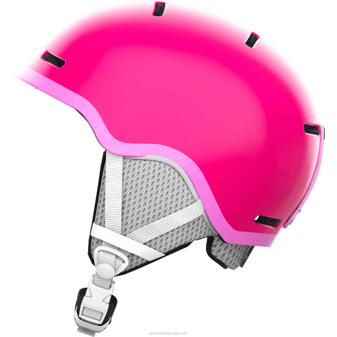 SalomonLF4H1397 junior - çocuk kaskı - grom parlak/pembe