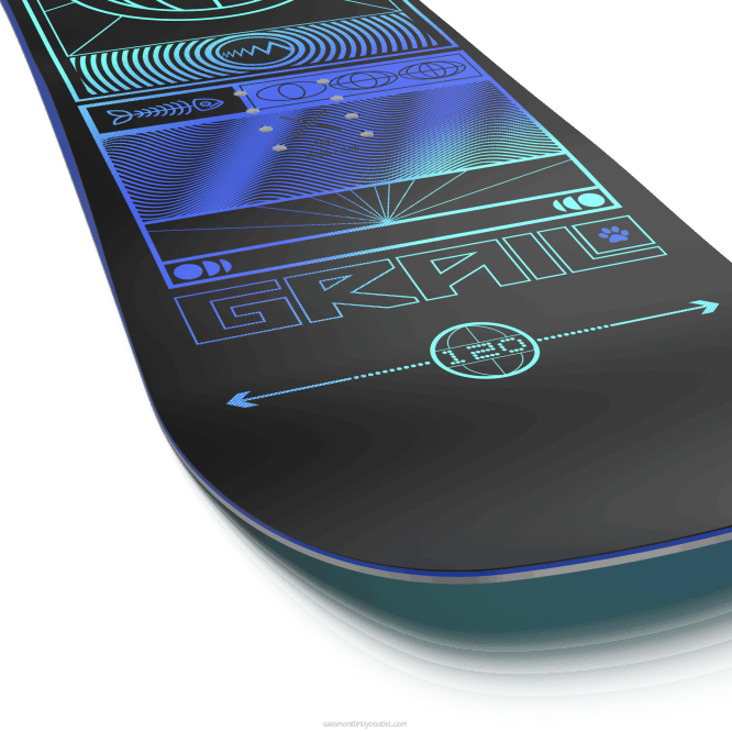 SalomonLF4H1398 junior - çocuklar için snowboard - grail l41219000