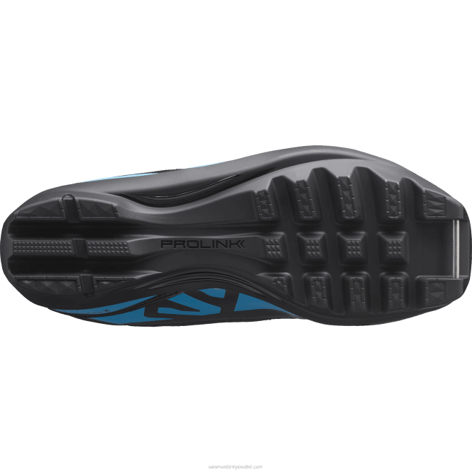 SalomonLF4H1410 junior - çocuk kaykay klasik nordic botları - r/combi siyah/işlem mavisi