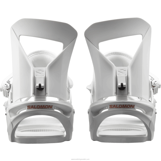 SalomonLF4H1422 kadın snowboard bağlamaları - büyü beyaz