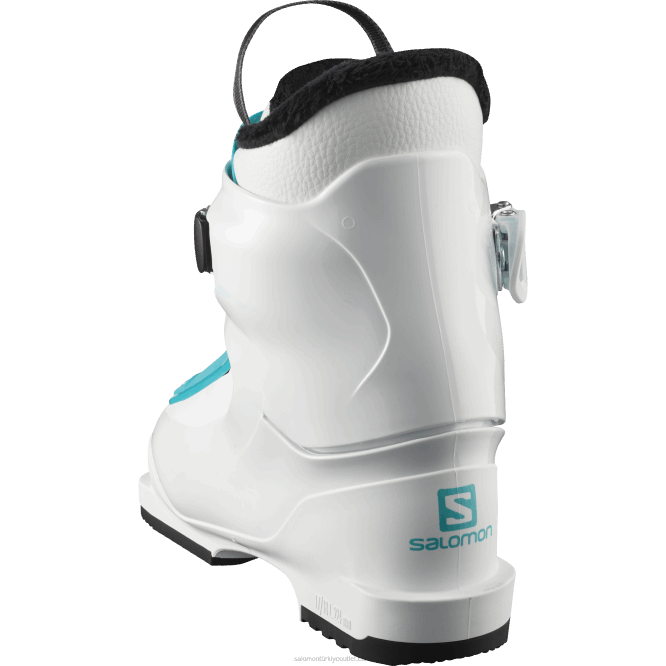 SalomonLF4H1426 junior - çocuk pist botları - t1 girly beyaz/tüplü mavi