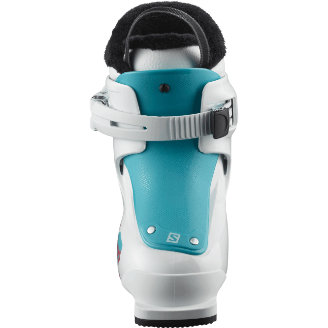 SalomonLF4H1426 junior - çocuk pist botları - t1 girly beyaz/tüplü mavi