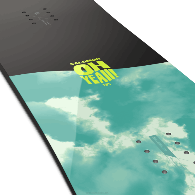 SalomonLF4H1430 junior - çocuklar için snowboard - oh evet grom l47031400