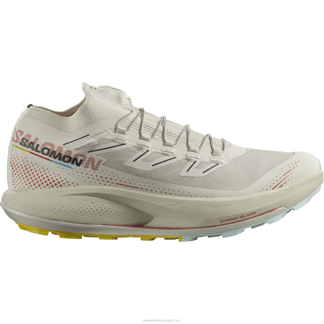 SalomonLF4H1437 erkek patika koşu ayakkabısı - pulsar trail pro 2 yağmurlu gün/acı sos/frezya