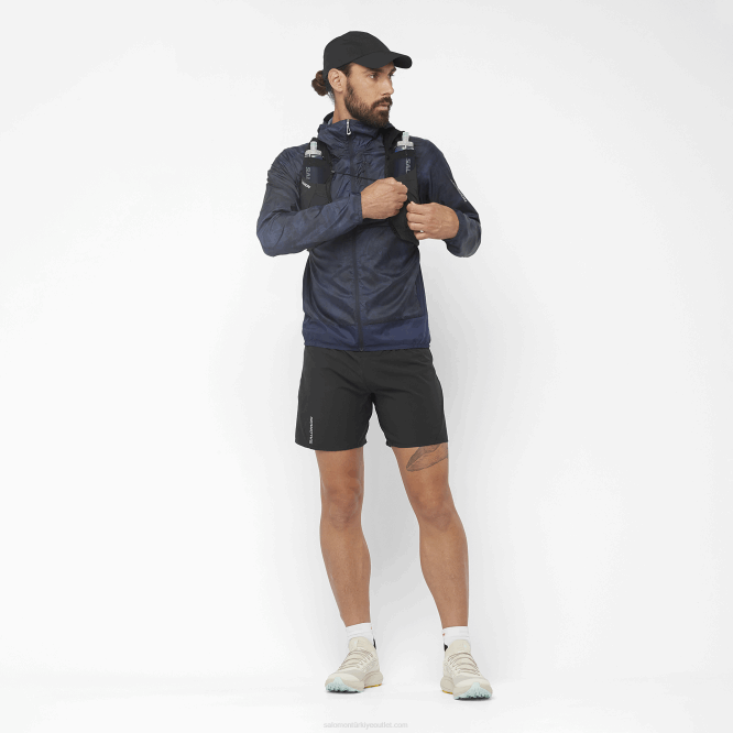 SalomonLF4H1437 erkek patika koşu ayakkabısı - pulsar trail pro 2 yağmurlu gün/acı sos/frezya