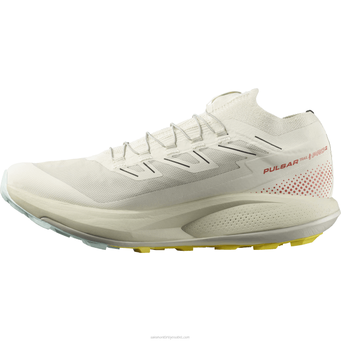 SalomonLF4H1437 erkek patika koşu ayakkabısı - pulsar trail pro 2 yağmurlu gün/acı sos/frezya