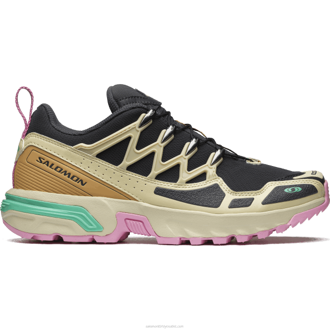 SalomonLF4H144 erkek spor ayakkabı - acs + abanoz/yosun/biskay yeşili