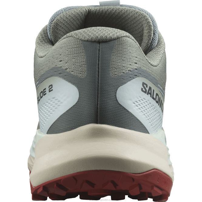 SalomonLF4H1440 erkek patika koşu ayakkabısı - ultra glide 2 nilüfer yaprağı/ağartılmış aqua/acı sos