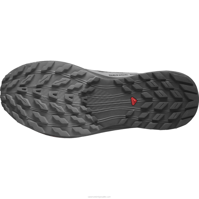 SalomonLF4H1444 erkek patika koşu ayakkabısı - sense ride 5 gore-tex siyah/mıknatıs