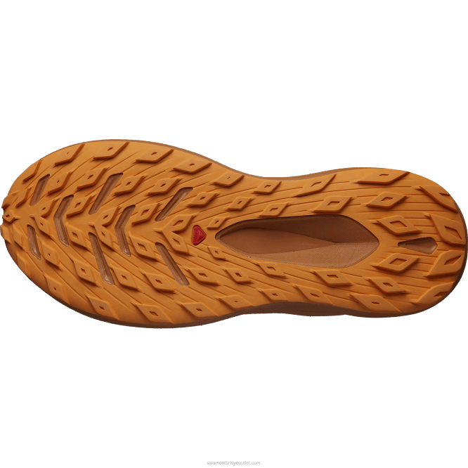 SalomonLF4H1447 erkek arazi koşu ayakkabısı - glide max tr koyu safir/şeker badem/turuncu biber