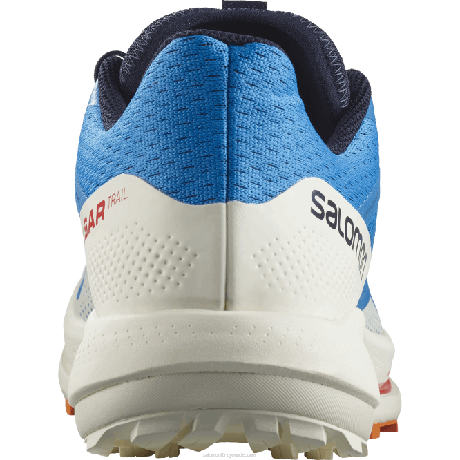 SalomonLF4H1458 erkek arazi koşu ayakkabısı - pulsar izi indigo kiraz kuşu/vanilya buzu/canlı portakal