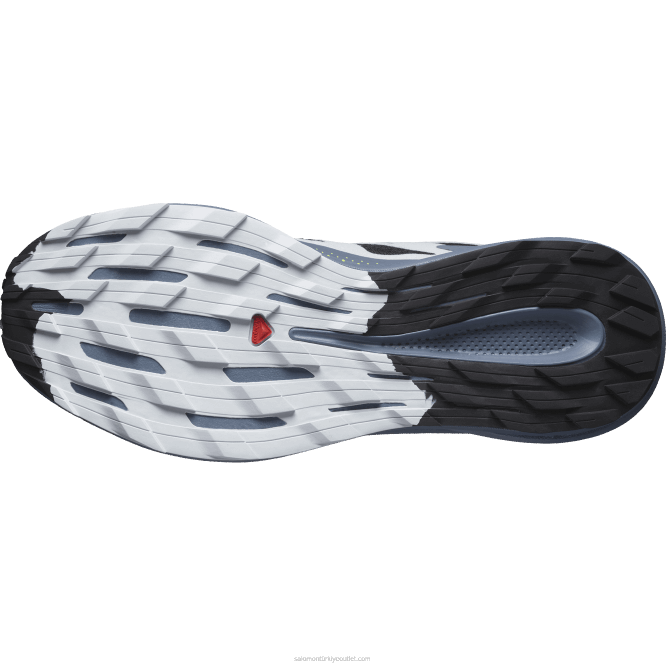 SalomonLF4H1459 erkek arazi koşu ayakkabısı - pulsar izi siyah/çin mavisi/kutup buzu