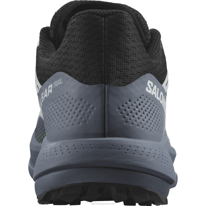 SalomonLF4H1459 erkek arazi koşu ayakkabısı - pulsar izi siyah/çin mavisi/kutup buzu