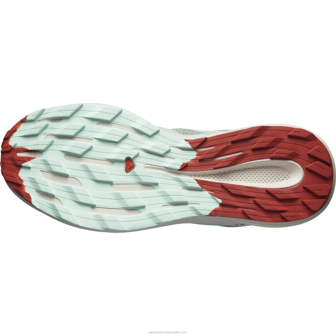 SalomonLF4H1464 erkek arazi koşu ayakkabısı - pulsar izi nilüfer yaprağı/ağartılmış aqua/acı sos