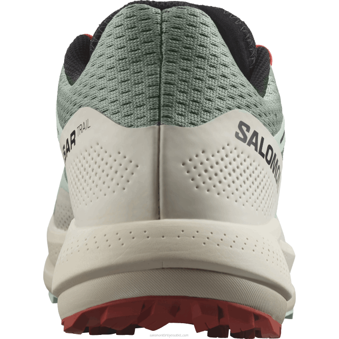 SalomonLF4H1464 erkek arazi koşu ayakkabısı - pulsar izi nilüfer yaprağı/ağartılmış aqua/acı sos