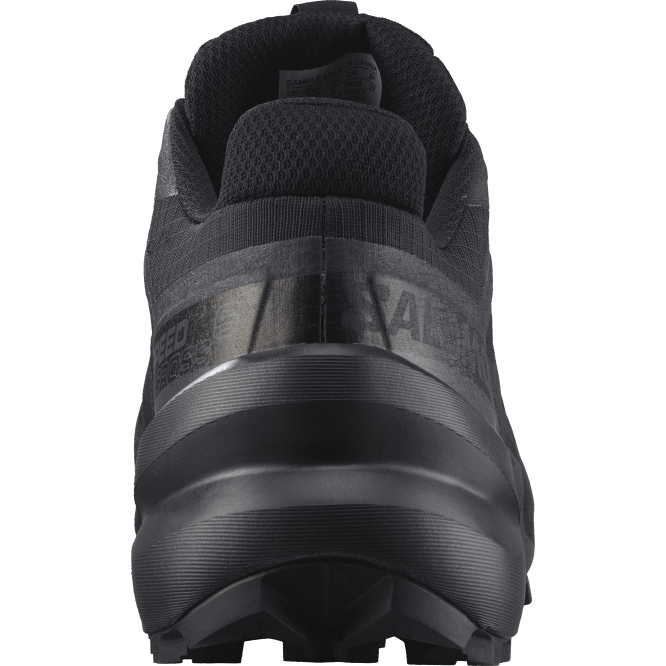 SalomonLF4H1465 erkek patika koşu ayakkabısı - speedcross 6 gore-tex siyah/hayalet