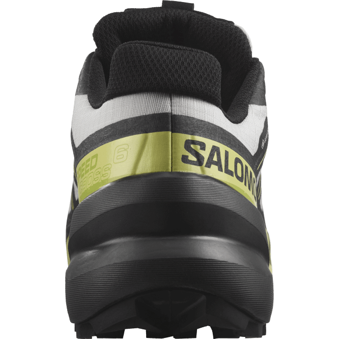 SalomonLF4H1468 erkek patika koşu ayakkabısı - speedcross 6 gore-tex ay kayası/siyah/güneşli kireç