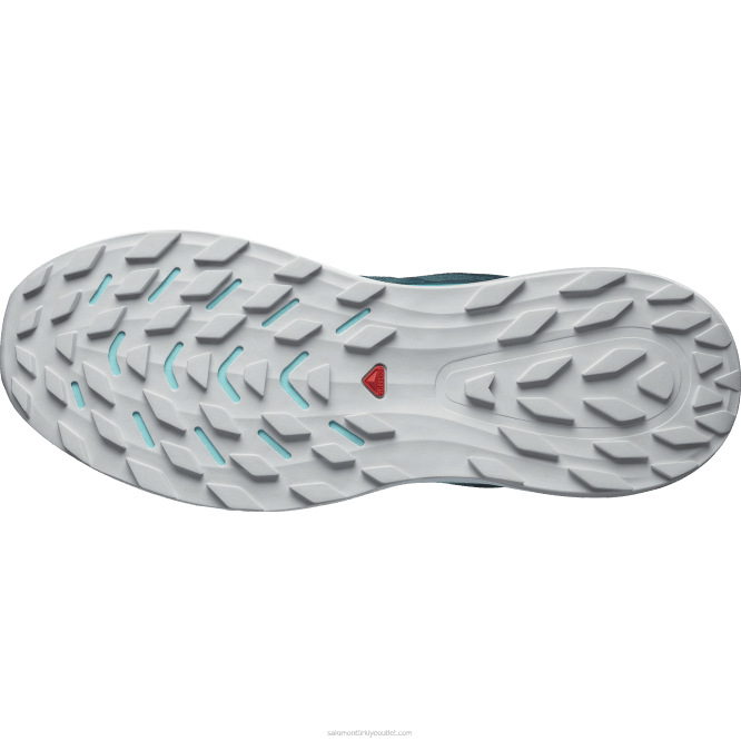 SalomonLF4H1469 erkek patika koşu ayakkabısı - ultra glide 2 geniş derin atlantik/mavi parlaklık/ateş kırmızısı