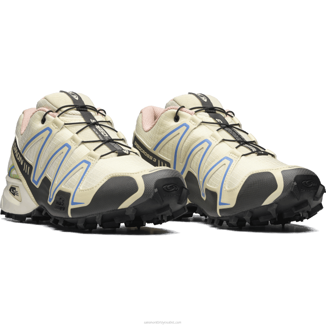 SalomonLF4H147 erkek spor ayakkabı - speedcross 3 mindful güve/vanilyalı buz/granada gökyüzü