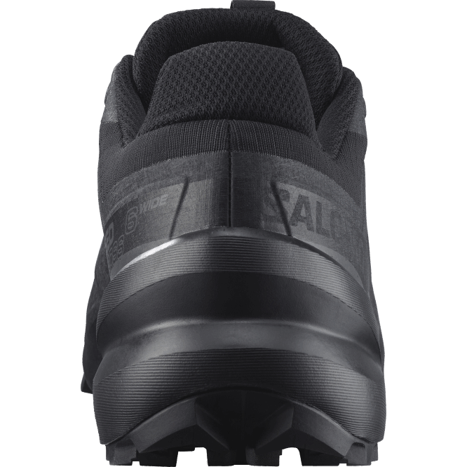 SalomonLF4H1471 erkek patika koşu ayakkabısı - speedcross 6 geniş siyah/hayalet