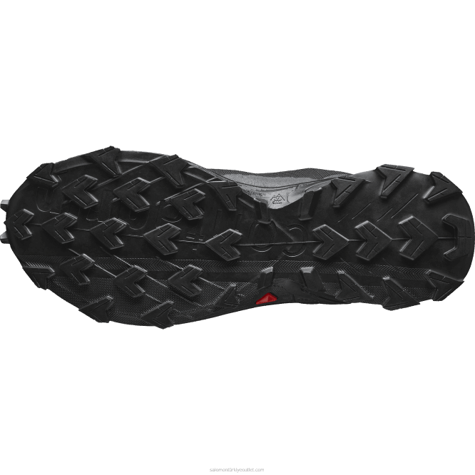 SalomonLF4H1475 erkek patika koşu ayakkabısı - alphacross 4 gore-tex siyah