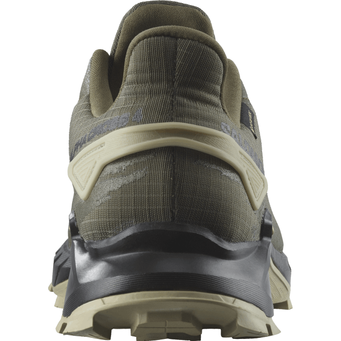 SalomonLF4H1477 erkek patika koşu ayakkabısı - alphacross 4 gore-tex zeytin gecesi/siyah/yosun grisi