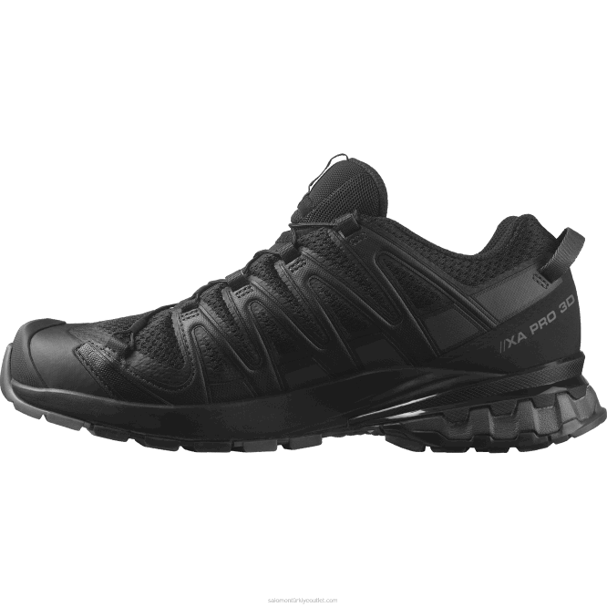 SalomonLF4H1479 erkek arazi koşusu ayakkabısı - xa pro 3d v8 siyah/mıknatıs